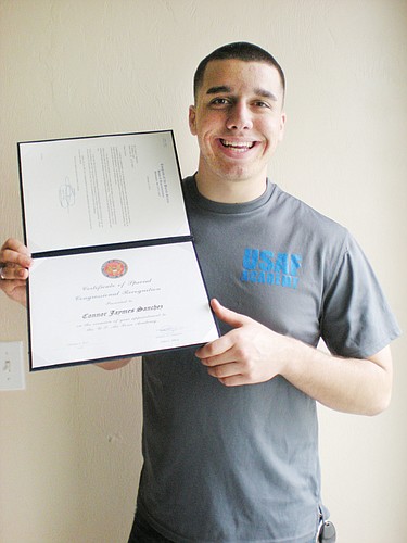 Connor Sanchez. COURTESY PHOTO