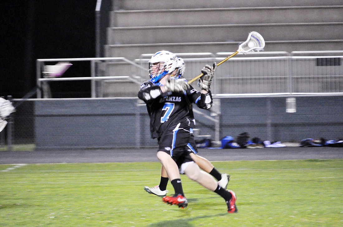 Matanzas attackman Matt Garrison