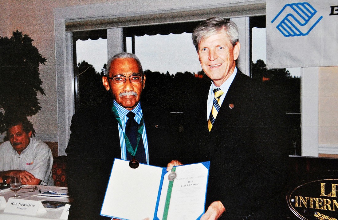 Jim Callender and Garry Cain. COURTESY PHOTO