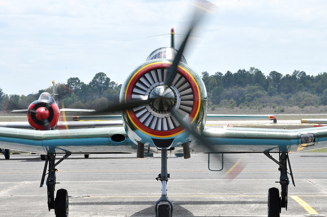 The event will feature vintage warbirds.