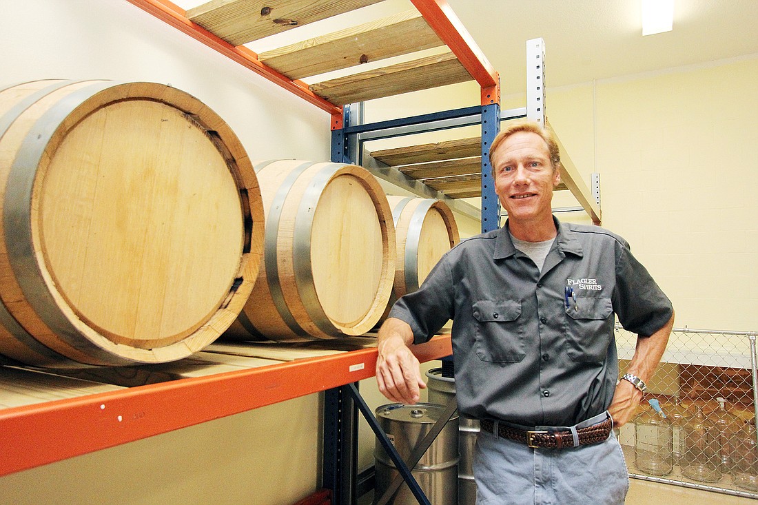 Flagler Spirits Owner Jimmy Day celebrates his companyÃ¢â‚¬â„¢s second year in business by expanding. PHOTO BY SHANNA FORTIER