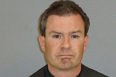 Barry Gallagher, 43, was arrested Sunday after he violated a court injunction.