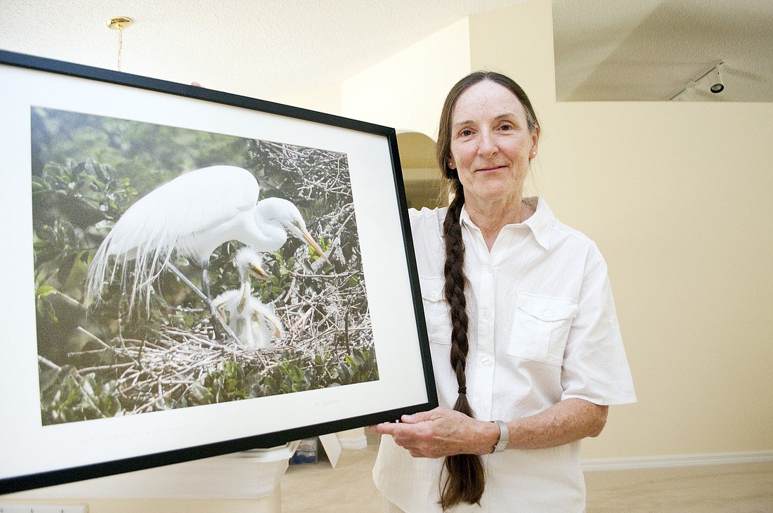 Mary Keithan will be the artist-in-residence at the Everglades National Park April 15 through May 15.