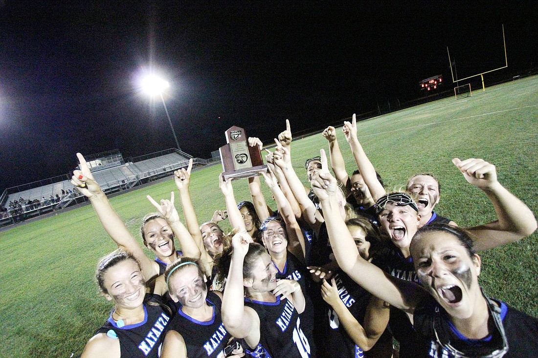 The Matanzas Pirates defeated the Flagler Palm Coast Bulldogs, 8-5, Thursday, April 19, to win the District 4 girls lacrosse championship.