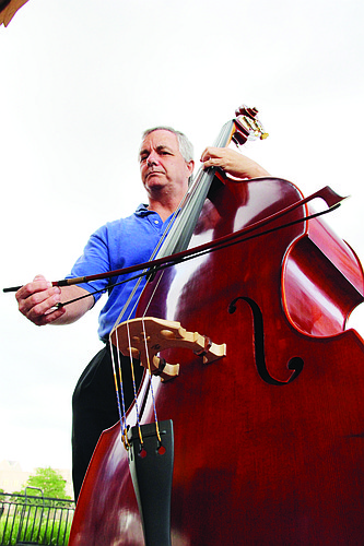 Kevin Casseday has played bass in the Jacksonville Symphony Orchestra for 27 years. PHOTOS BY SHANNA FORTIER