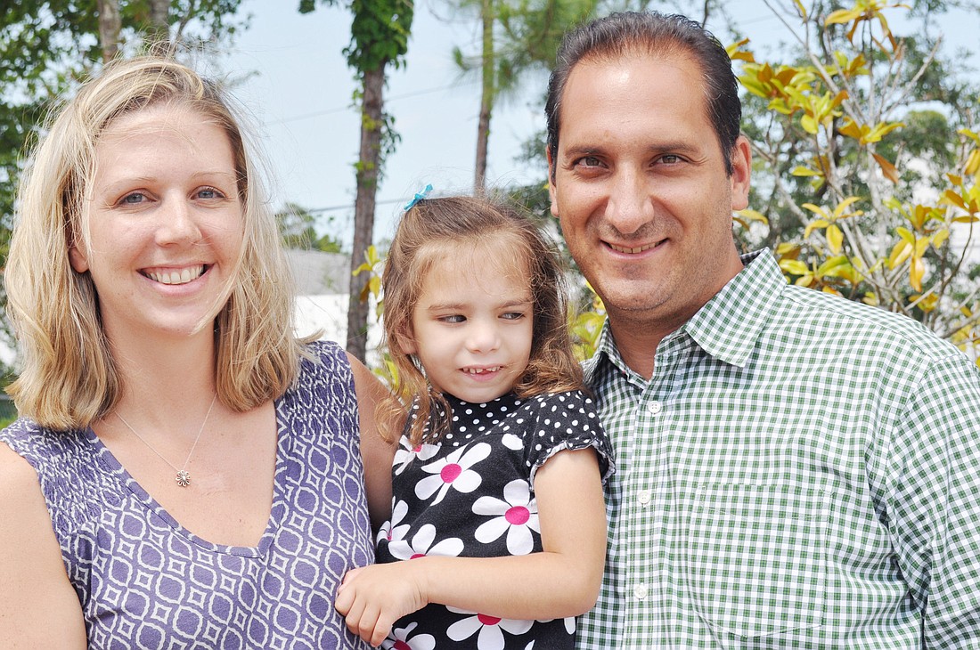 Kristi and Stephen FurnariÃ¢â‚¬â„¢s 3-year-old daughter, Katie, has cri du chat syndrome Ã¢â‚¬' a rare genetic disorder affecting one in every 50,000 newborns.