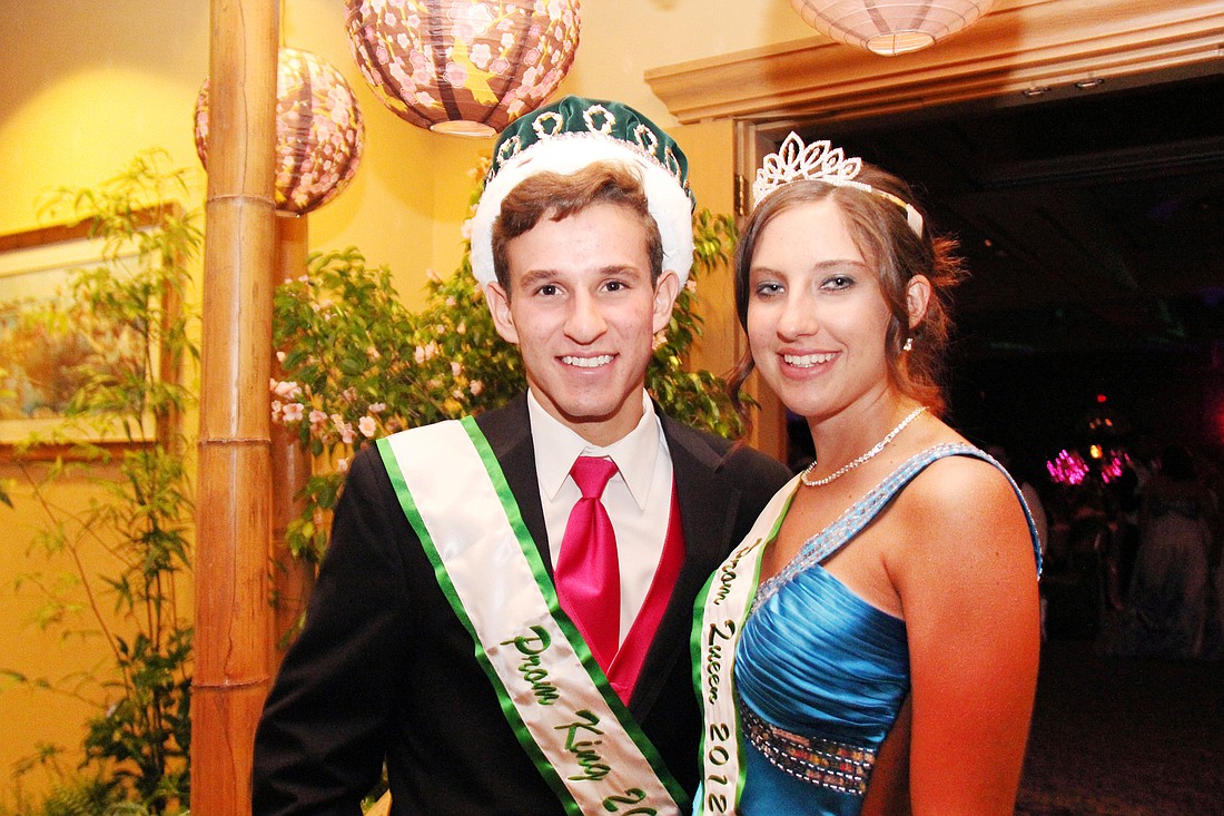 Flagler Palm Coast Prom King and Queen Nico Medina and Robin Allen