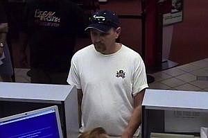 Anyone with information on the man pictured above is asked to call the Flagler County Sheriff's Office at 386-313-4911. COURTESY PHOTO