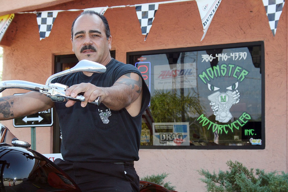 Tony Provenzano started Monster Motorcyles Inc. four years ago, out of his home garage.