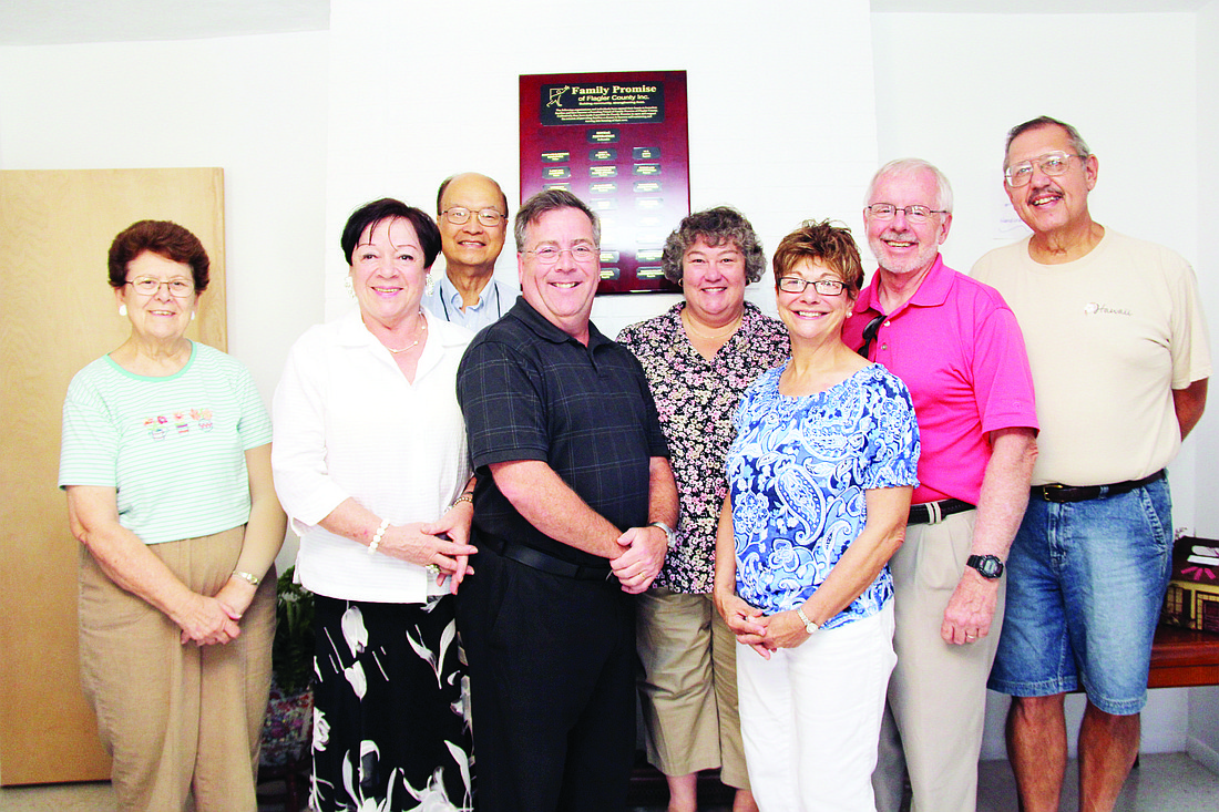 Founding friends Carole Elliot, Kipi Day, Chau Phan, Bob and Pam Northrup, Jackie and James Morelewicz and Daryl Rauscher. PHOTO BY SHANNA FORTIER