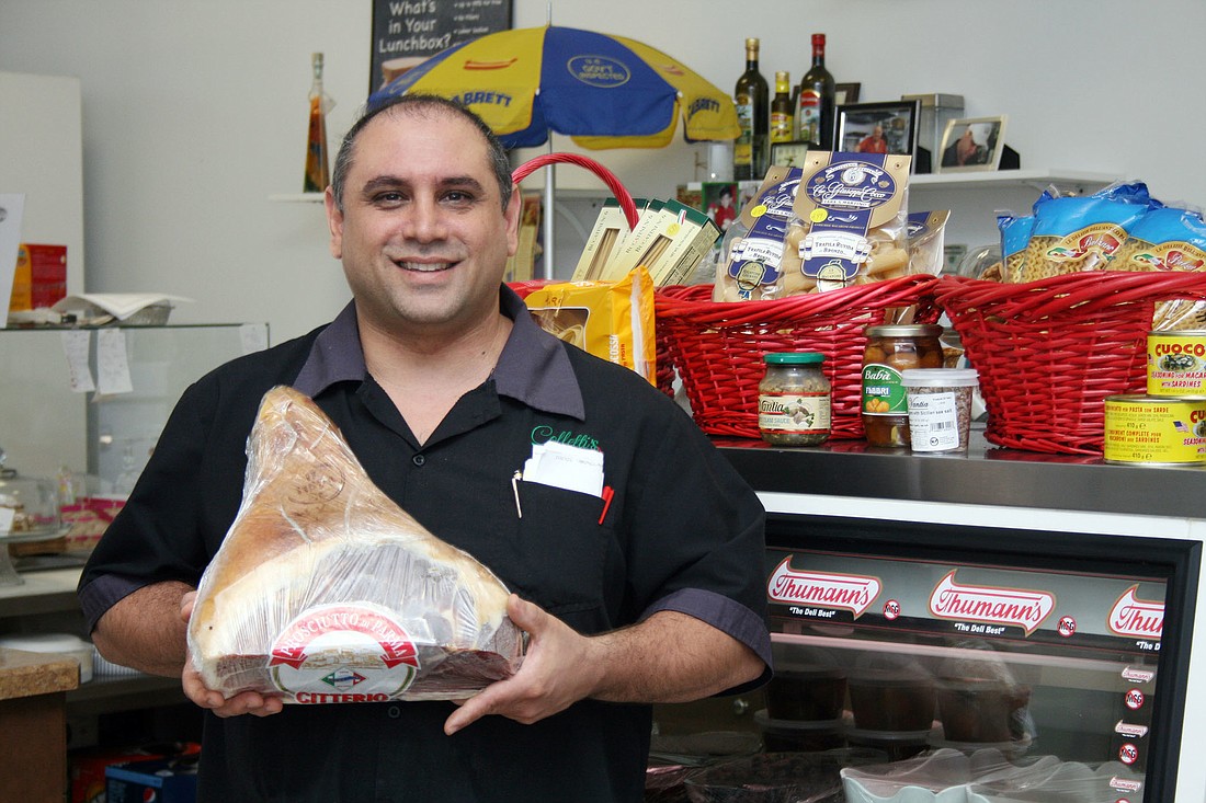 Chris Colletti opened CollettiÃ¢â‚¬â„¢s Italian Deli, at 5 Utility Drive, with his parents in 2008.