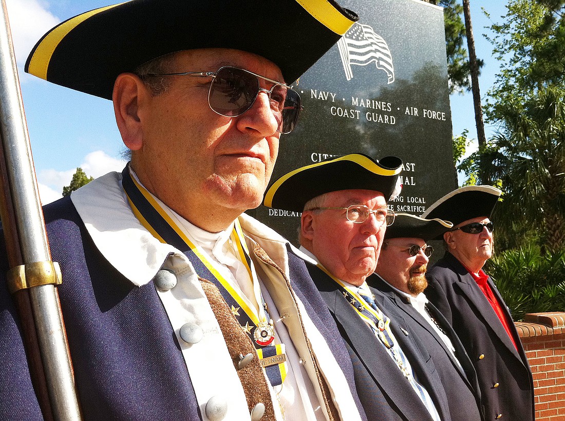 Ted St. Pierre, of the Sons of the American Revolution. FILE PHOTO BY BRIAN MCMILLAN