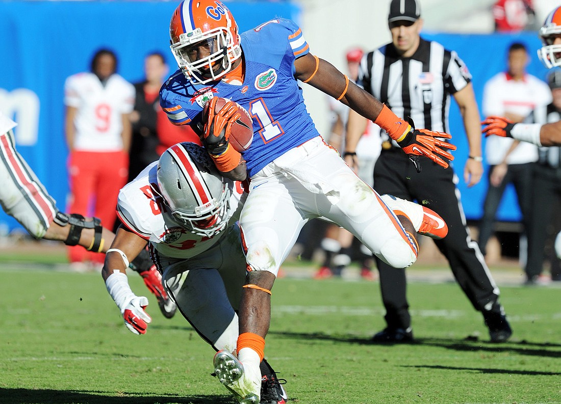 Florida Gators running back Chris Rainey (Photos by Mark Langello)