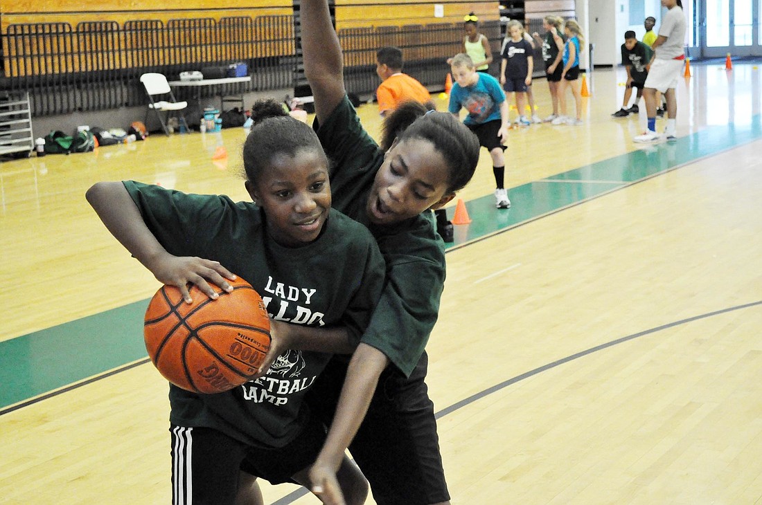 Jimaya Baker (left) and Victoria Love. PHOTOS BY ANDREW O'BRIEN