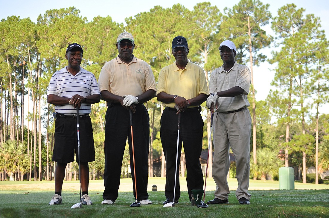 Charles Ellis, Ron Stafford, Hank White and Willie Lee finished third place with the net score of 63.