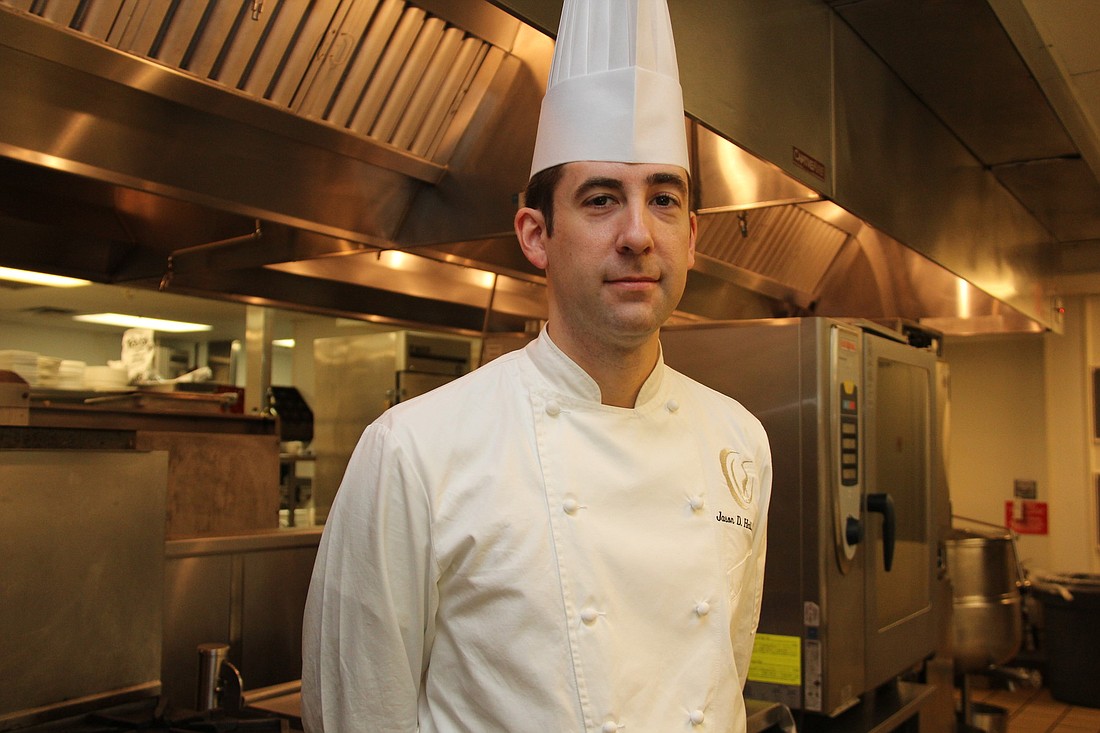 Jason Hall recently passed the Certified Master Chef exam becoming the 67th CMC in the nation. PHOTO BY SHANNA FORTIER