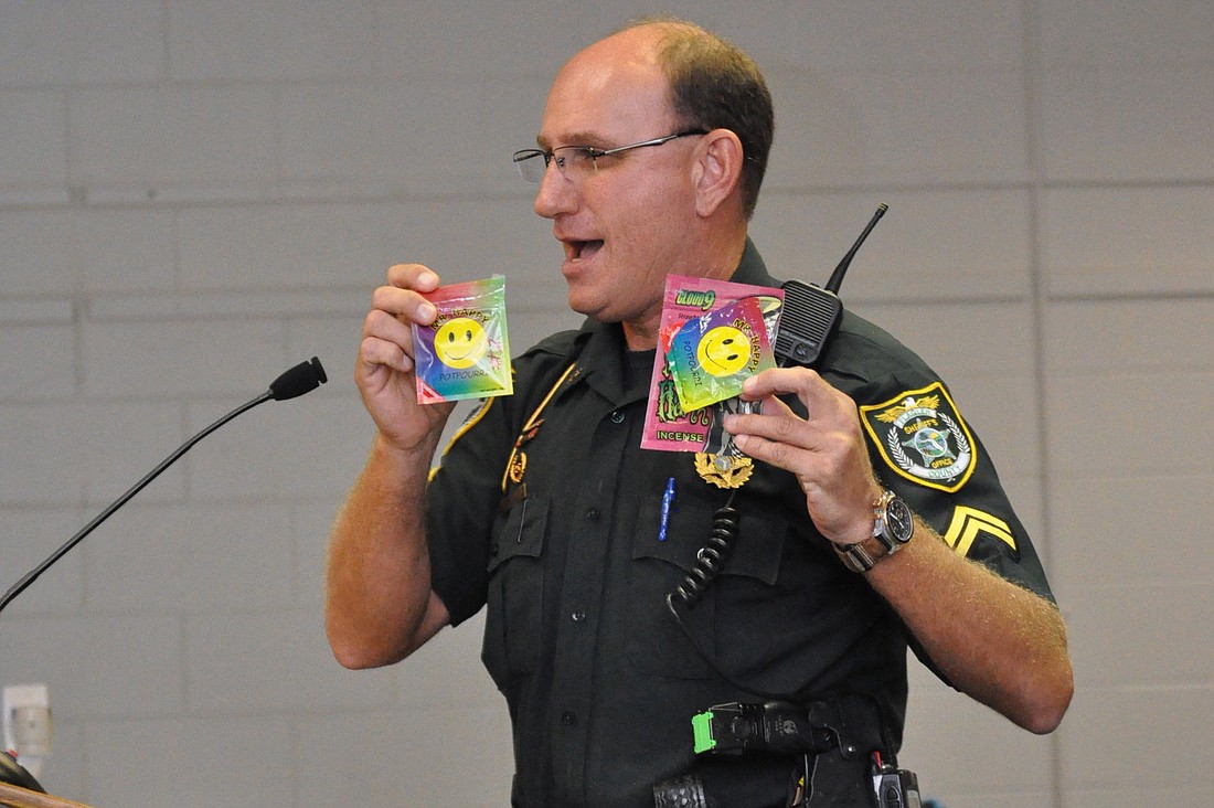 Cpl. Don Apperson, of the Flagler County Sheriff's Office, said youth are "turning themselves into scientific experiments."