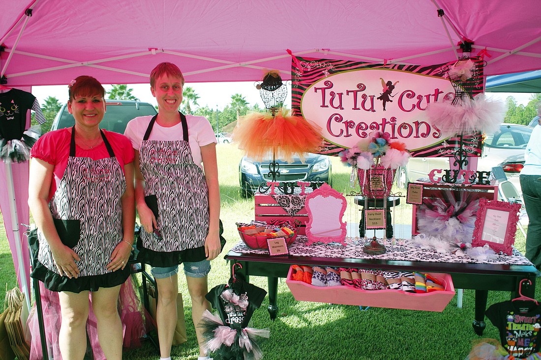 Kim Davis and Kelly Thomas, of Tutu Cute Creations