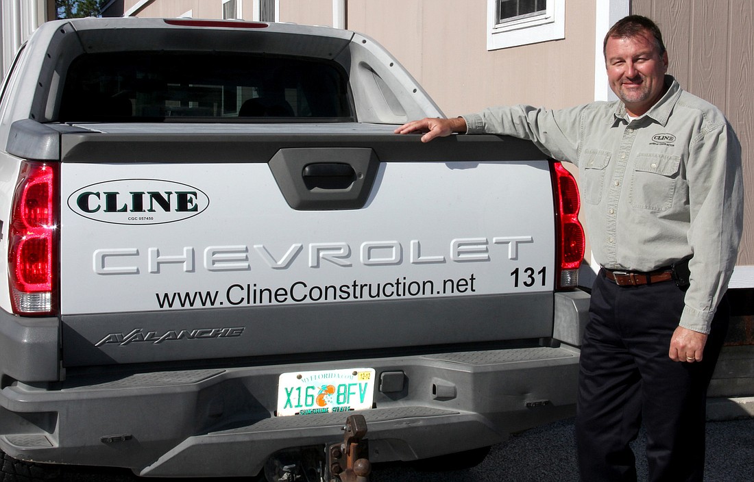 President of Cline Construction, Scott Sowers, oversees the long time Flagler business at its headquarters on Utility Drive in Palm Coast.Ã‚Â