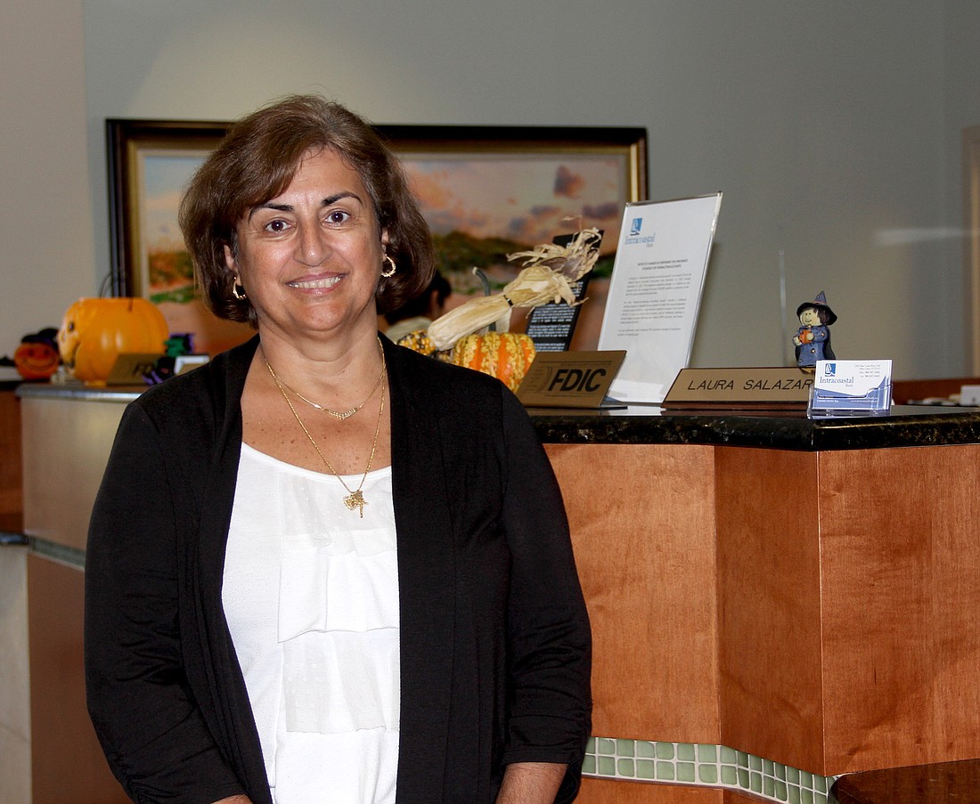 Laurie Alves welcomes residents to Flagler County's only locally owned, hometown bank.