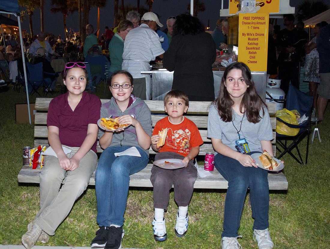 Catherine, Elizabeth, Christopher and Lauren Ward