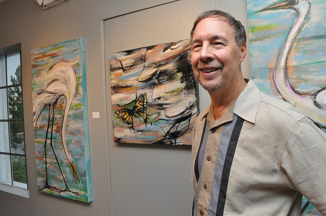 Richard Schreiner was named the 2012 Flagler County Artist of the Year. FILE PHOTO BY SHANNA FORTIER