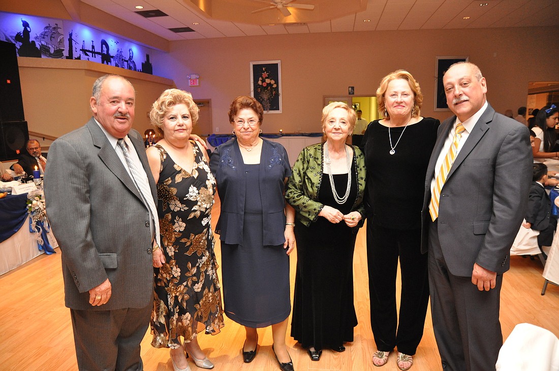 Ildefonso and Maria Rito, Maria Goncalves, Mimi Sardinha, and laura and Edward Leitao