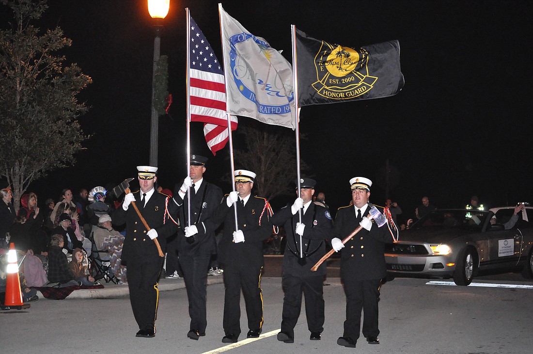 The parade begins at 6 p.m.