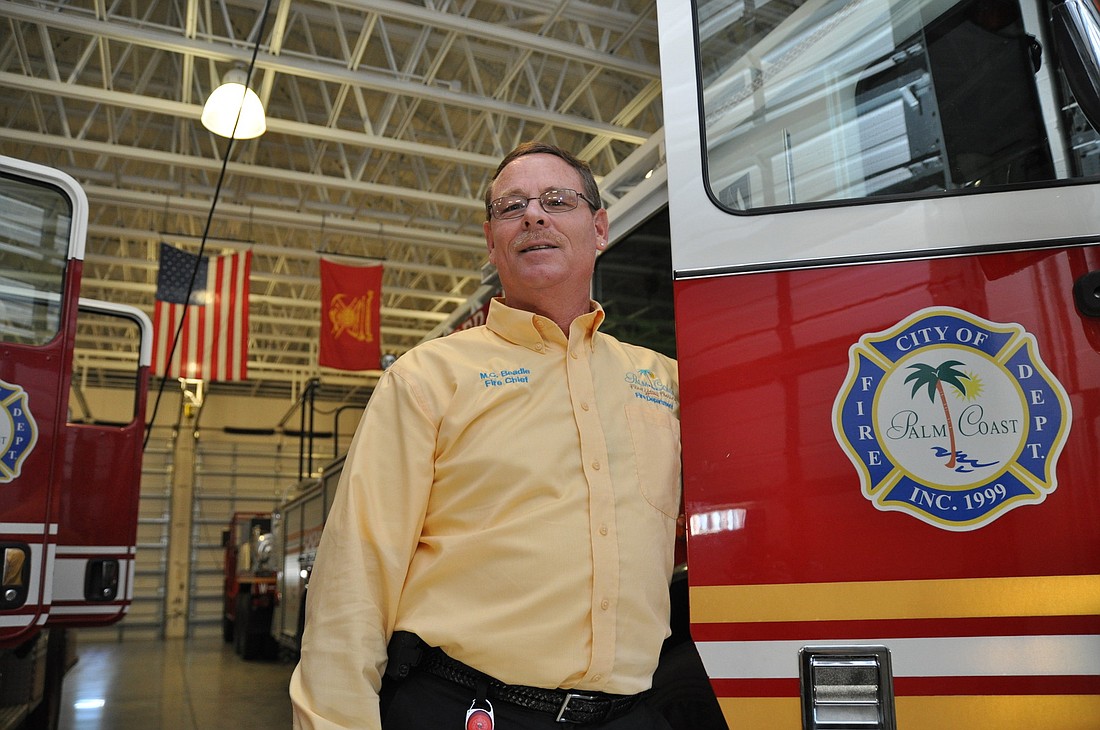 Palm Coast Fire Chief Mike Beadle didnÃ¢â‚¬â„¢t always envision a career path of fighting fires, but now he wouldnÃ¢â‚¬â„¢t have it any other way.