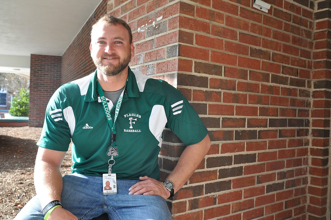 Jordan Butler, head baseball coach at Flagler Palm Coast