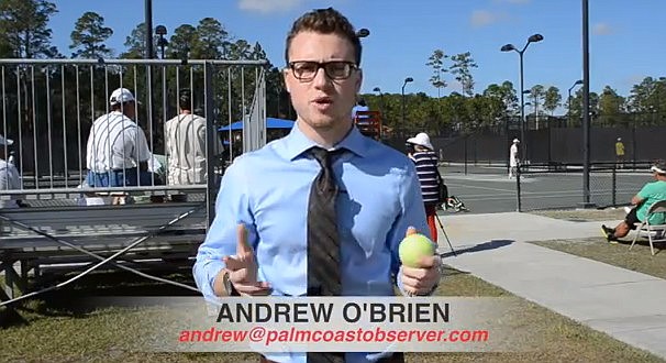 Andrew O'Brien reports from this week's USTA event, held at the Palm Coast Tennis Center.