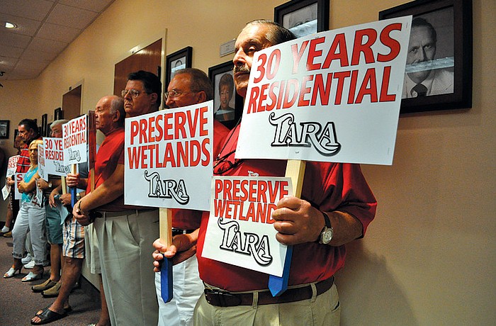 Tara resident Joe Palacio Jr. came out to oppose the changes.