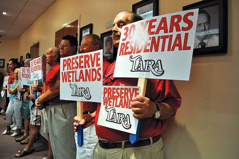 Tara resident Joe Palacio Jr. came out to oppose the changes.
