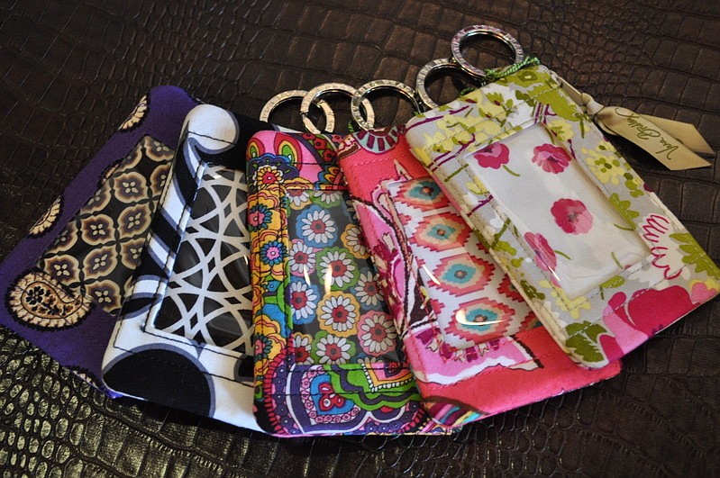 Enter the contest for a chance to win a Vera Bradley I.D. holder.