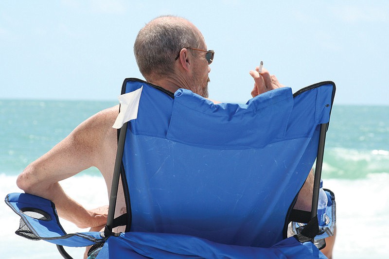 A smoking ban at county beaches has resulted in 21 citations being issued from Jan. 1 to Sept. 17.