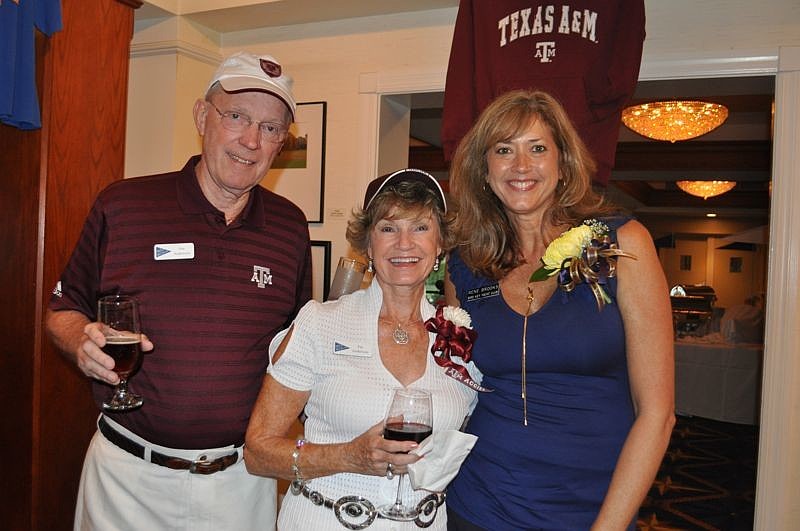 Jim and Pat Anderson with Rene Brooks