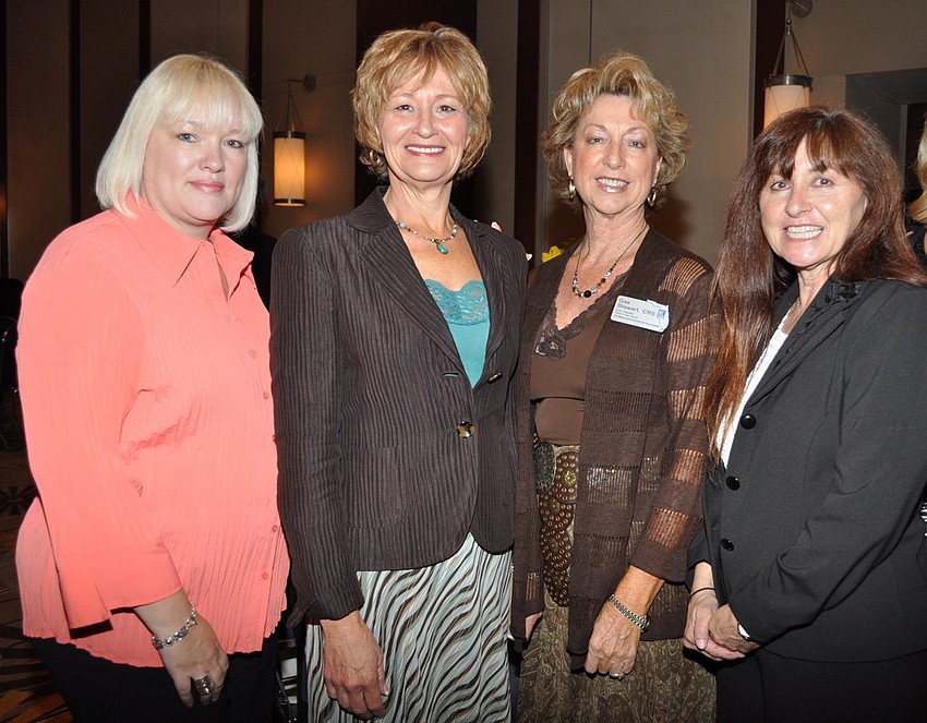 Cindy Esselburn, Barbara Saputo, Gaye Stewart and Marlene Merkle