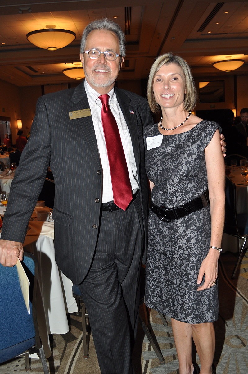 Commissioner Joe Barbetta with Sharon Hillstrom