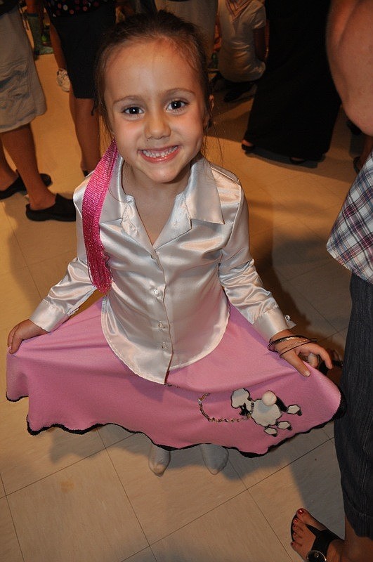 Angelina Franzzoni looked the part.