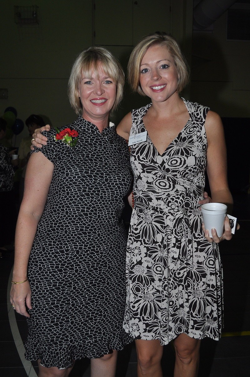 Veronica Brady and Kelly Morrell of the Gulf Coast Community Foundation