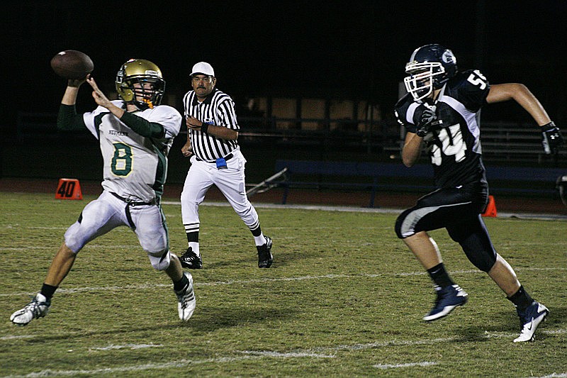 Ryan Agabani and the rest of the defense had a stellar second half.