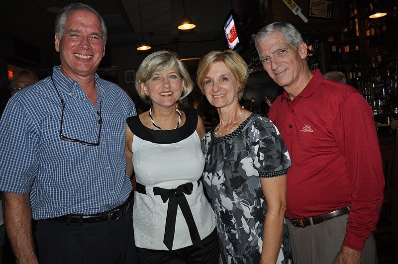 Elliott and Patti Grosh and Kris and Dr. Brian Murphy enjoyed time together.