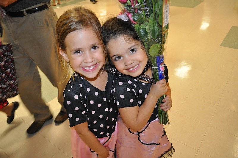 Brooke Gillaspy and Ashley McLeod had a blast.