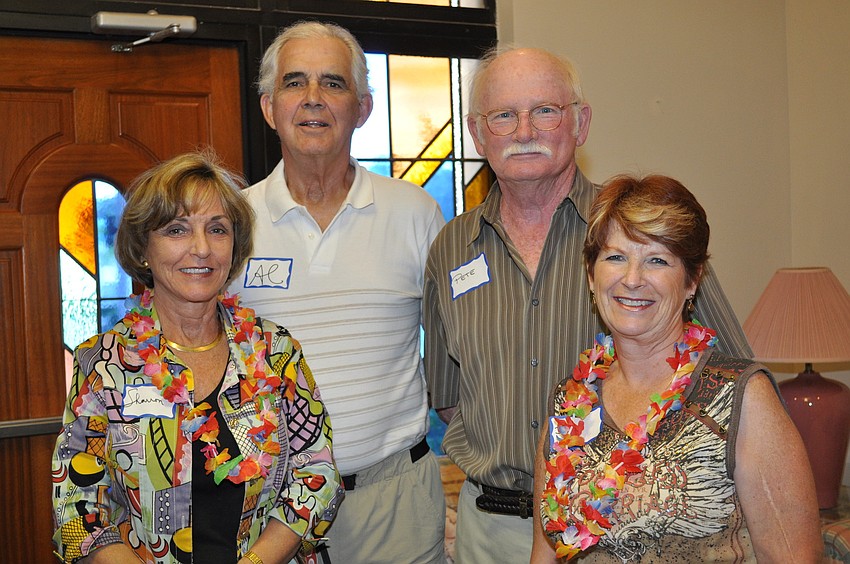 Sharron and Al Mahan with Pete and Judy Kupperbusch