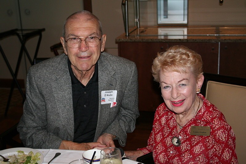 Joseph D'Aiuto and Louise Grabow