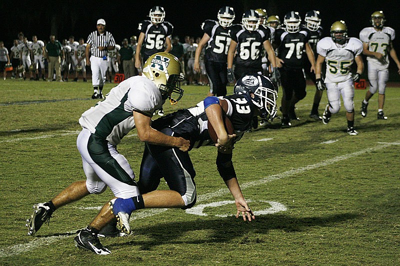 Tyler Burgett worked for every yard he gained.