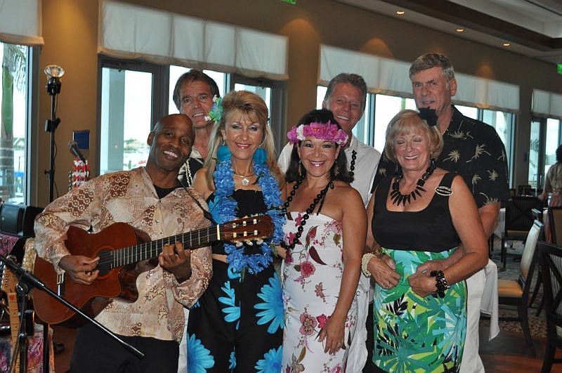 Sound Off poses with Harry and Betty Pawlowitz, Sandra and George Ceshker and Barbara and John Sulton.