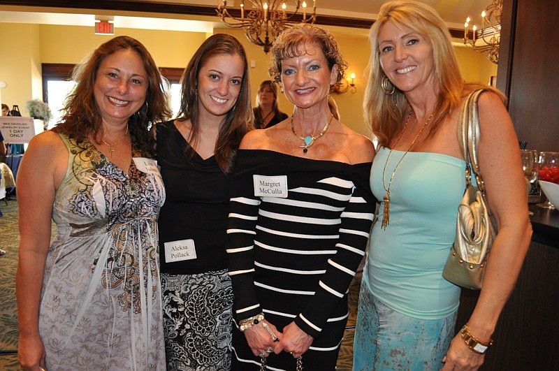 Pictured are Lisea Julien, Alekxa Pollack, Margaret McCulla and Kim Stephens.