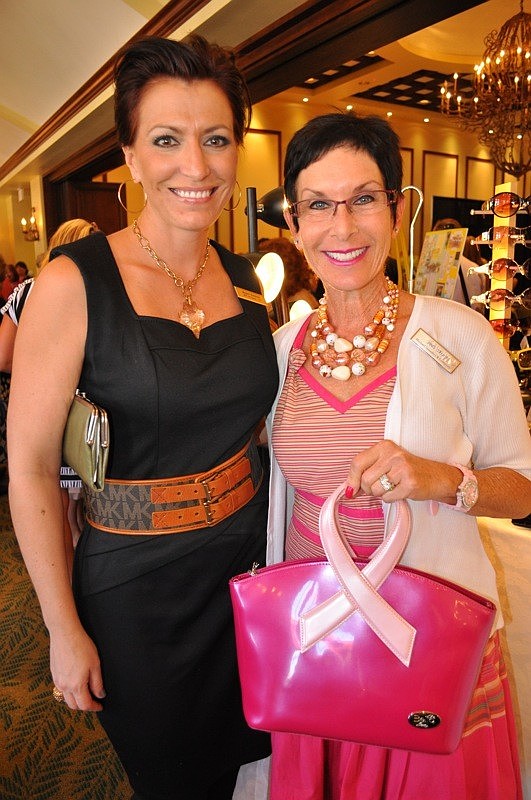 Megan Kendrick and Janis Collier went purse shopping.