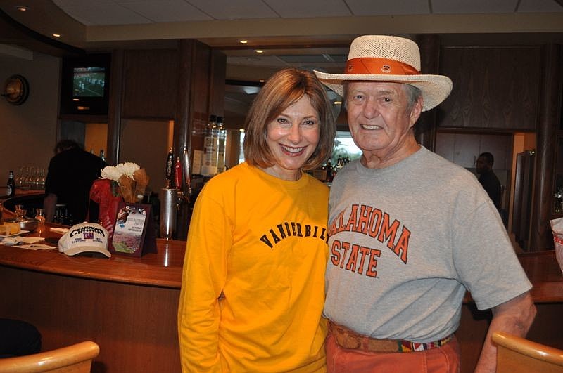 Michael Tendall with Harry Monroe